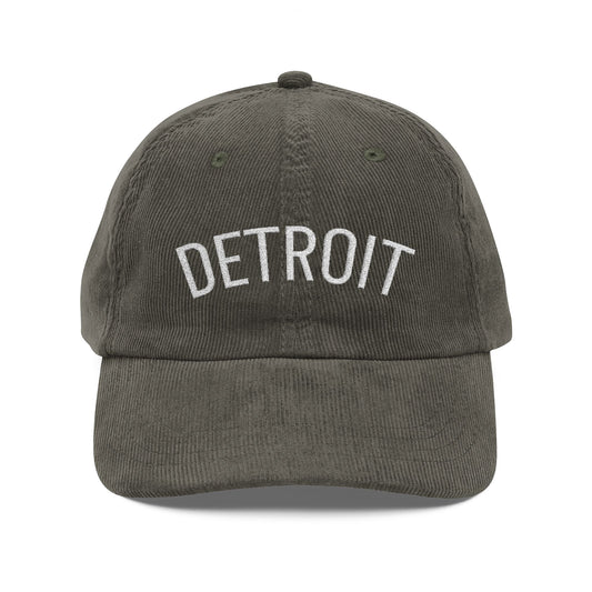 Detroit 313 Corduroy Cap