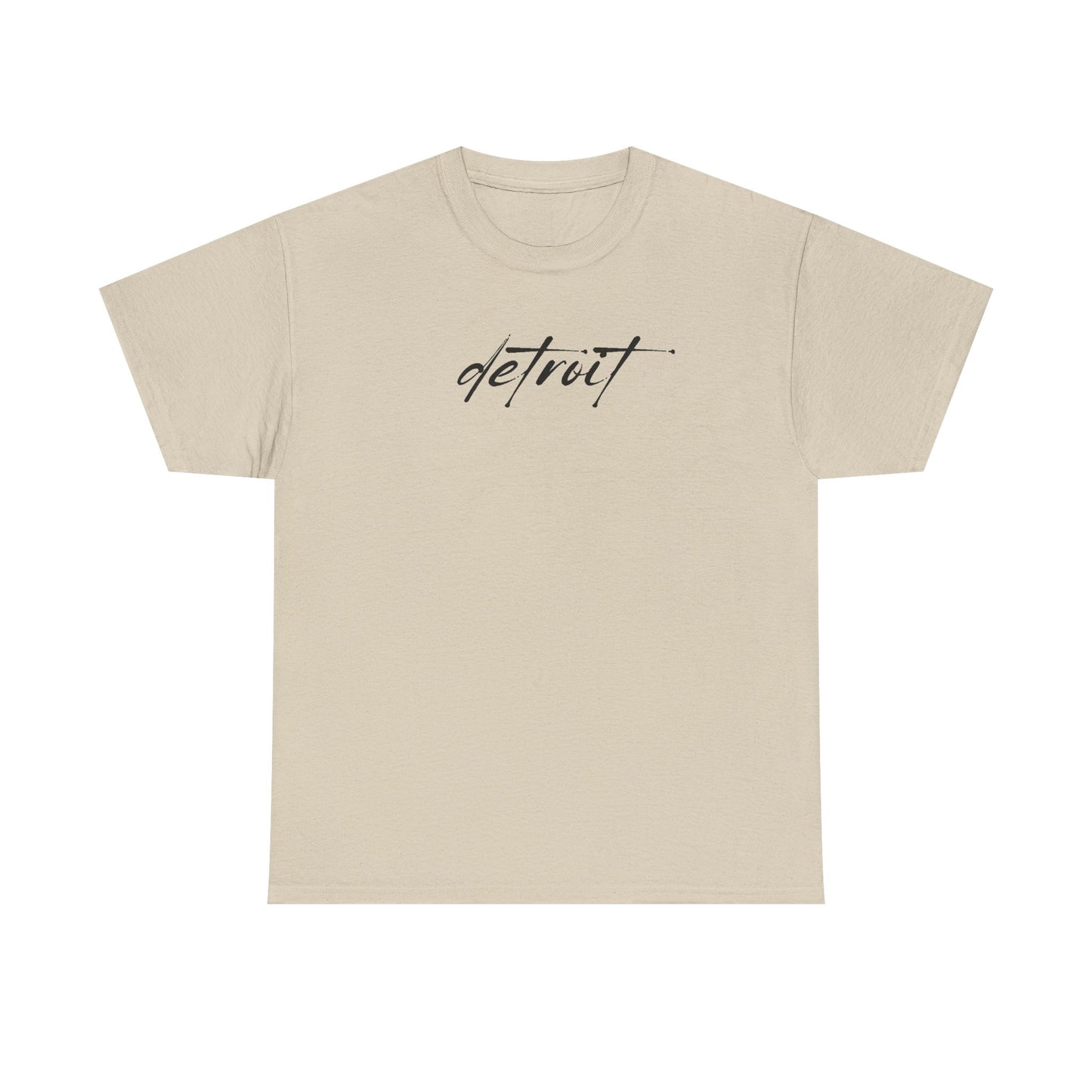 Detroit Script Tee