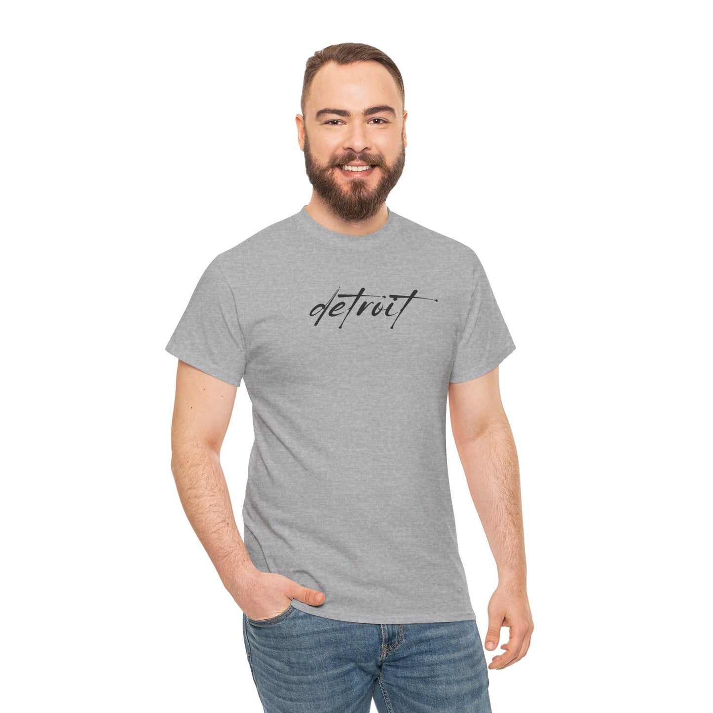 Detroit Script Tee